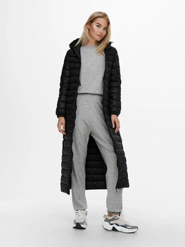 Пальто ONLY ONLNEWTAHOE X-LONG COAT CS CC OTW XS Черный 15232995-Black