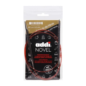 Спицы круговые кубические Addi Novel 6 мм х 100 см 717-7/6-100