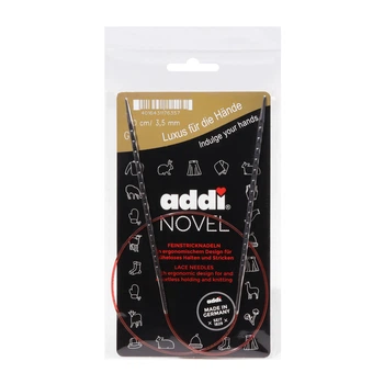 Спицы круговые кубические Addi Novel 3,5 мм х 60 см 717-7/3,5-60