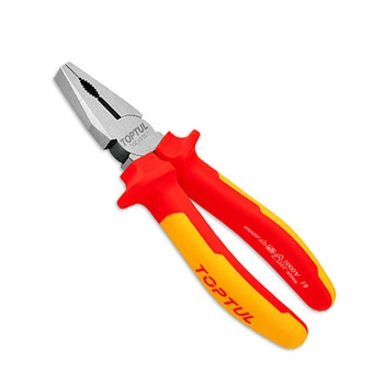 Пассатижи электрика 6" изолированные 1000V VDE Toptul (hoz0007370)