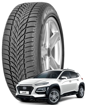 GoodYear UltraGrip Ice 2 215/55 R17 98T XL - Шины Kia Niro / Hyundai Kona 2017 -