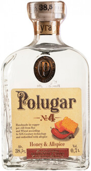 Горілка Polugar N4 Honey & Allspice 0.7 л 38.5% (5902012671047)