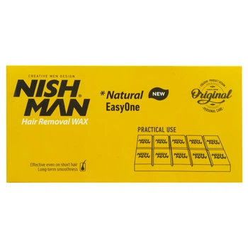 Воск для депиляции Easy One Nishman Professional (Желтый цвет) 500г