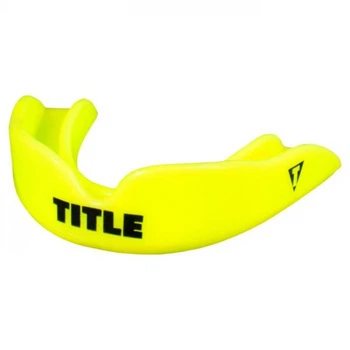 Капа TITLE Boxing Super Shield X2 Жовта (Для дітей)