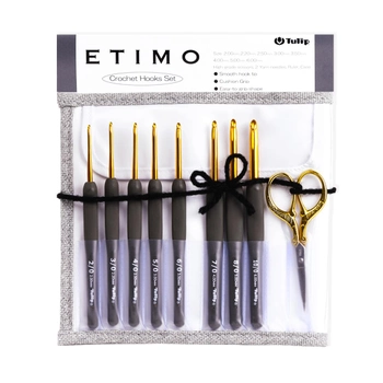 Набор крючков для вязания Tulip Etimo Premium Gold TEG-002