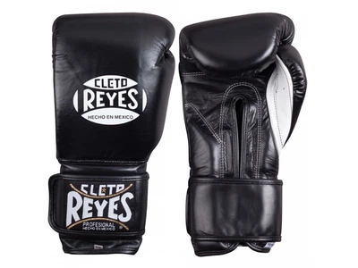 Тренувальні рукавички CLETO REYES Velcro Closure Training 12 унцій чорний (3009)