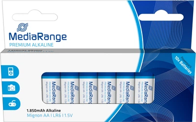 Лужна батарейка MediaRange Premium Alkaline Micro AA LR6 1.5 В 10 шт. (4260283111664)