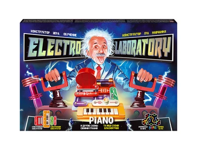 Електронний конструктор "Electro Laboratory. Radio+Piano" Danko Toys ELab-01-03 (Piano)