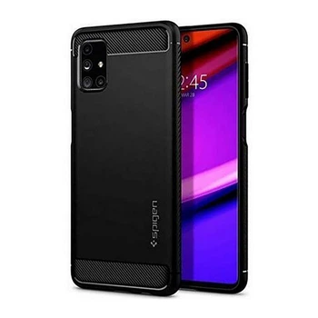 Чохол Spigen для Samsung Galaxy M51 Rugged Armor Matte Black (ACS01457)