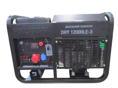 Генератор Hyundai DHY 12000LE-3