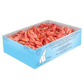 Креветка Polar Seafood Pandalus Borealis в панцире с головой 90/120 штук 1 кг