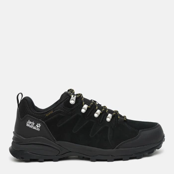 Мужские кроссовки с мембраной замшевые Jack Wolfskin Refugio Texapore Low M 4049851-6357 45.5 (11UK) 28.4 см Темно-серые (4060477908595)