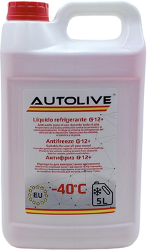 Антифриз AUTOLIVE Antifreeze готовий -40 5 л Червоний (AL10179)