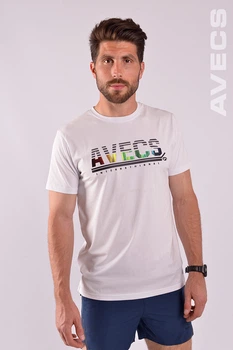 Футболка мужская белая Avecs AV-2205/5 3XL
