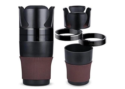 Стакан - Держатель в авто 5 в 1 подстаканник автомобильный CHANGE auto - Multi cup case Черный