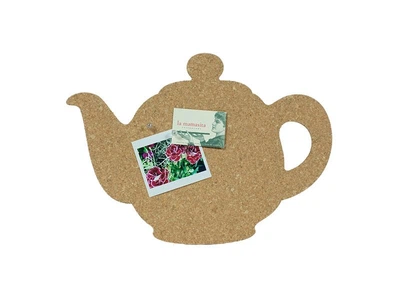 Пробкова дошка настінна Ekora "Tea Pot" 42 х 30 х 0.6 см ( 1217T)