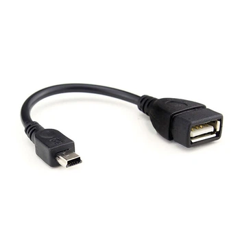 Кабель переходник OTG Alitek Mini USB Male - USB Female (48451)