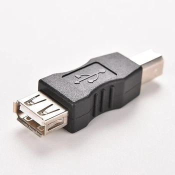 Переходник адаптер для принтера, сканера Alitek USB Type-A Female - USB Type-B Male (48454)