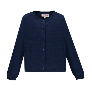 Кардиган для девочки BRUMS 191BGHC008-276 синий 152