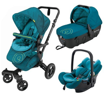 Универсальная коляска 3в1 Concord Neo Travel Set Scuba Green
