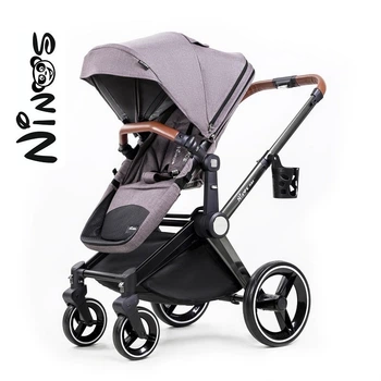 Универсальная коляска 2в1 Ninos Alba Melange Grey