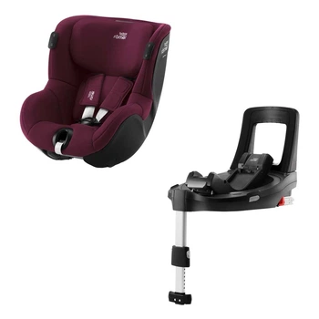 Автокрісло Britax-Romer Dualfix яsense Flex Base Burgundy Red