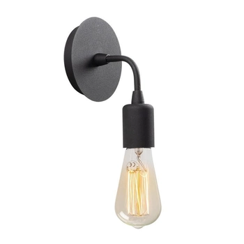 Настенный светильник N-1322 Noor Lightning Harput, E27, 60Вт, 20x12x2 см черный