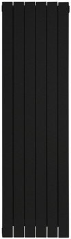 Радиатор NOVA FLORIDA Ledro S/90 6 секций 1600 мм Black Coffee