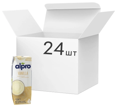 Напиток соевый Alpro с ванильным вкусом 250 мл х 24 шт (5411188125211)