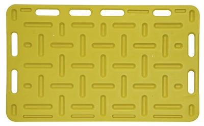 Доска для перегона свиней Monoflo, 93х74 см., желтая