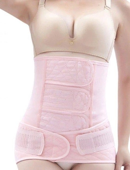 Комплект бандажа дородового и послеродового DSBN4 розовый, размер XL