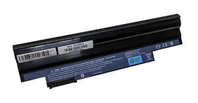 Аккумулятор для ноутбука Acer AL10A31 Aspire One D255 11.1V Black 5200mAh OEM
