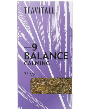 Чайный напиток GreenWay TeaVitall Balance 9, успокаивающий, 75 г. (01541)