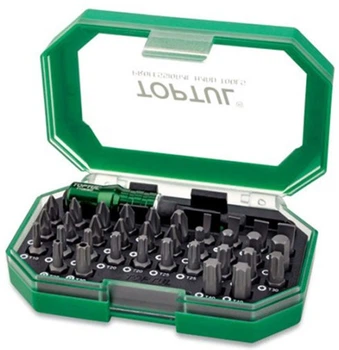 Набор бит Toptul 1/4" с держателем 35 предметов (GACW3502)