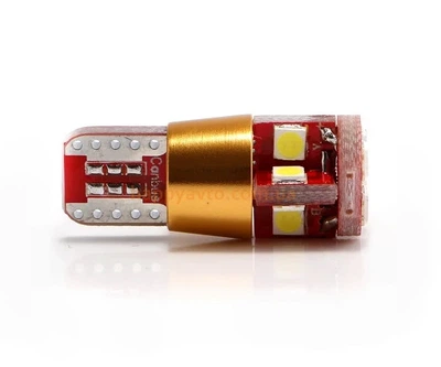 Светодиодная лампа Avolt W5W 3030-12smd canbus белая (12511)
