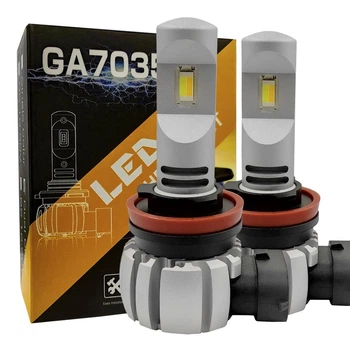 Комплект светодиодных ламп GA no fan H11 7000lm 9-18v(18213-1)