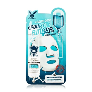 Маска увлажняющая для сухой кожи Elizavecca Face Care Aqua Deep Power Ringer Mask 23 мл
