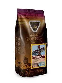 Зерновой кофе Galeador ARABICA COLUMBIA SUPREMO 100% Арабика 1 кг