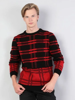 Джемпер чоловічий Colin's CL1044464RED S