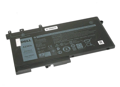 Аккумуляторная батарея для ноутбука Dell 4YFVG 5280 11,4V Black 4254mAh Orig