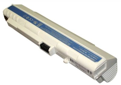 Усиленная аккумуляторная батарея для ноутбука Acer UM08A31 Aspire One ZG-5 11.1V White 7800mAh OEM High Copy