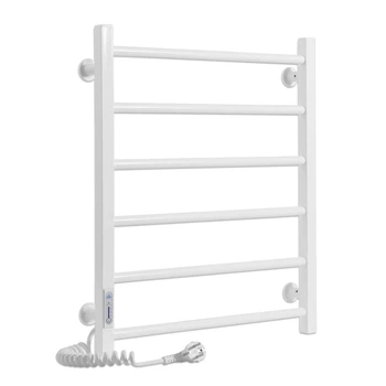 Електрична рушникосушарка Laris Альфа ЧФ6 500х600 Э біла (77700069) ліва