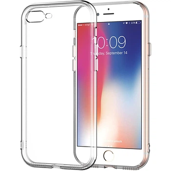 TPU чехол Epic Transparent 1,0mm для Apple iPhone 7 plus / 8 plus (5.5") Бесцветный (прозрачный) Без бренда