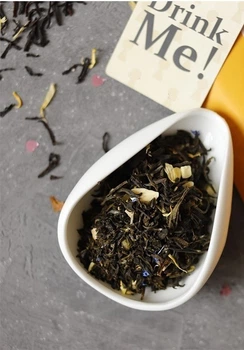Зеленый ароматизированный чай Teahouse "Мартовский заяц " 250гр серия чая "Алиса"