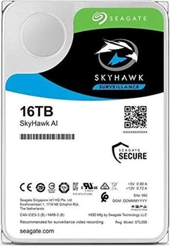 Накопитель HDD SATA 16.0TB Seagate SkyHawk AI Surveillance 7200rpm 256MB (ST16000VE002)