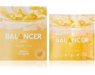 Протеиновый коктейль GreenWay BALANCER DAILY со вкусом «Ванильный пломбир», 10 шт. (01206)