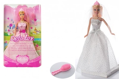 Кукла "Defa Lucy" Bambi 6091 Невеста Розовое платье