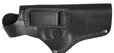 Кобура поясная для пистолета ТТ со скобой для скрытого ношения Кожа 100 К-7 Черный