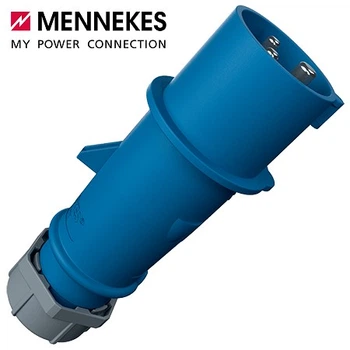 Вилка AM-TOP MENNEKES 32A3P 6H230V IP44 1 шт (арт. 260)