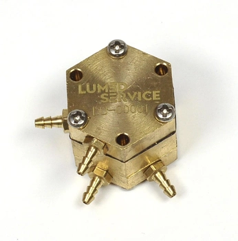 Клапан водно-притискний шестикутна для стоматологічної установки LUMED SERVICE LU-00001